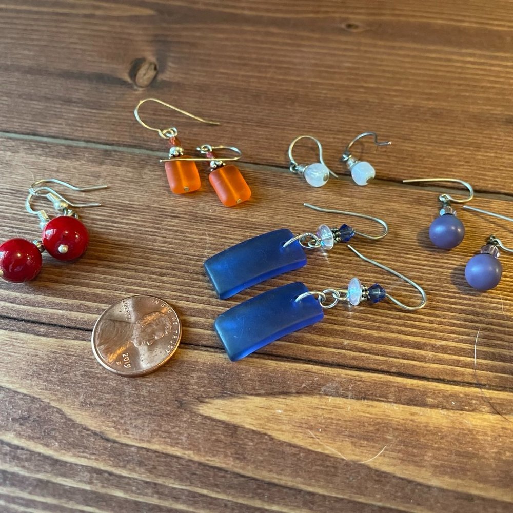 Set of 5 Petite Earrings